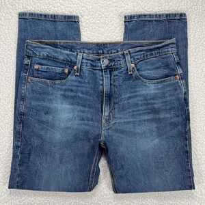 Levi's 541 Jeans Mens 32x30 (Actual 32x28) Blue Athletic Taper Grunge Streetwear